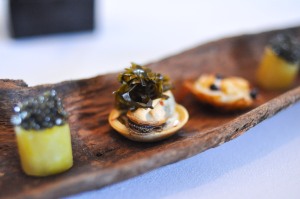 blue hill stone barns mussel seaweed